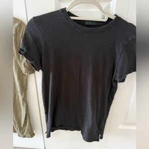 ATM Anthony Thomas Melillo Black Short Sleeve Crew Tee